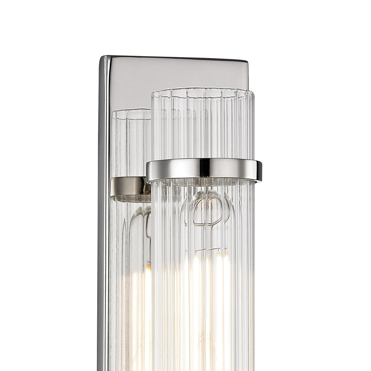 Zeke Wall Sconce 16", Polished Nickel