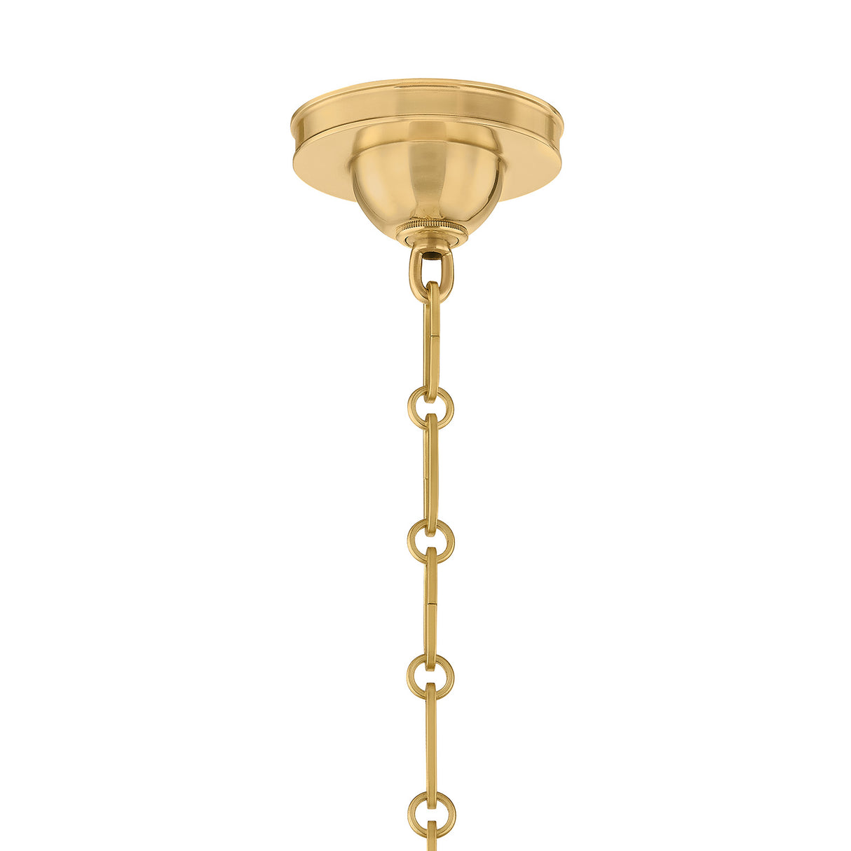 Avery 6 Light Extra Large Pendant 28", Bordeaux with Aged Brass