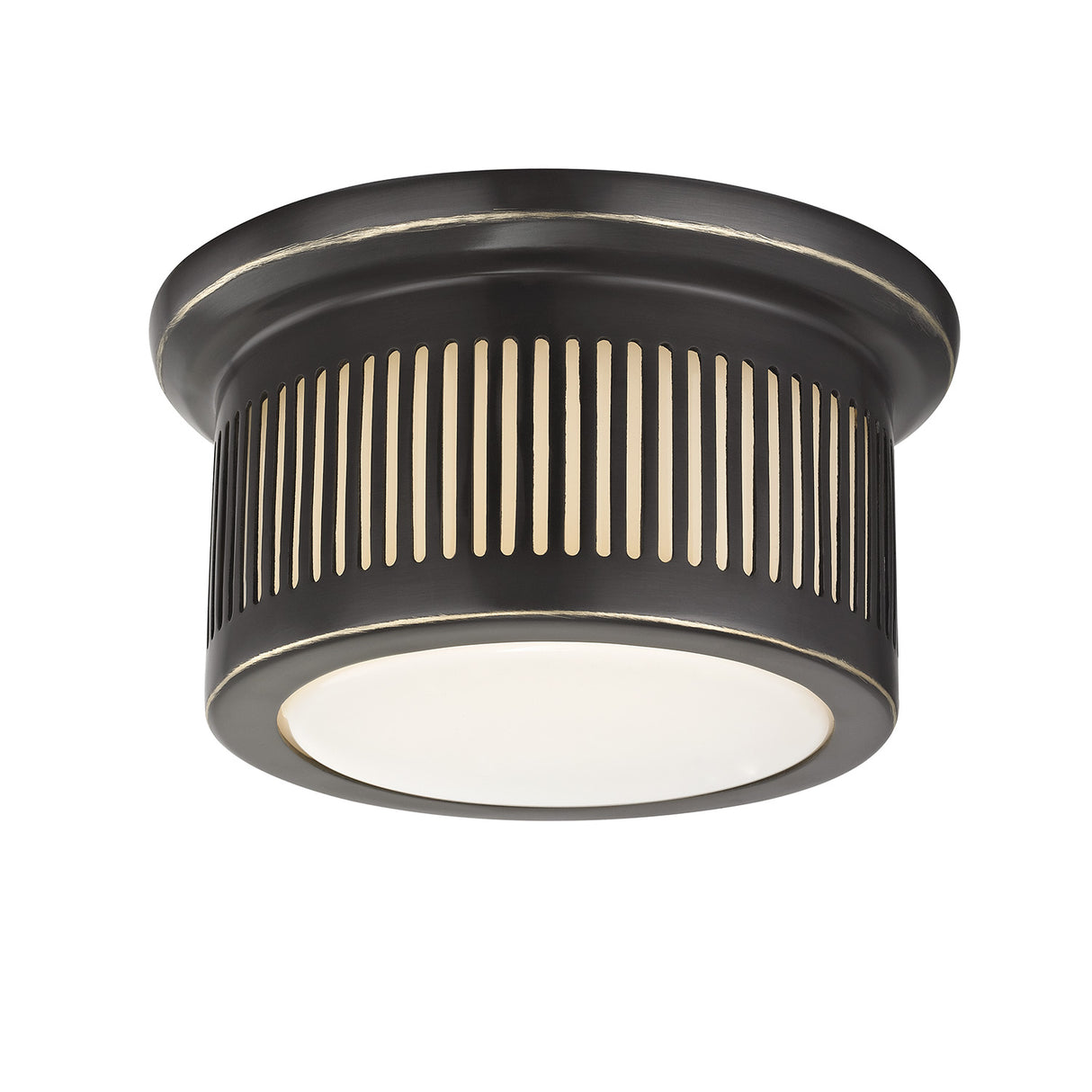 Vann LED Flush Mount 6", Old Bronze