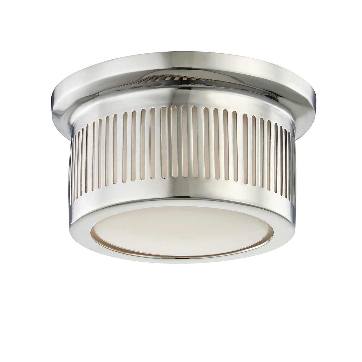 Vann LED Flush Mount 6", Polished Nickel