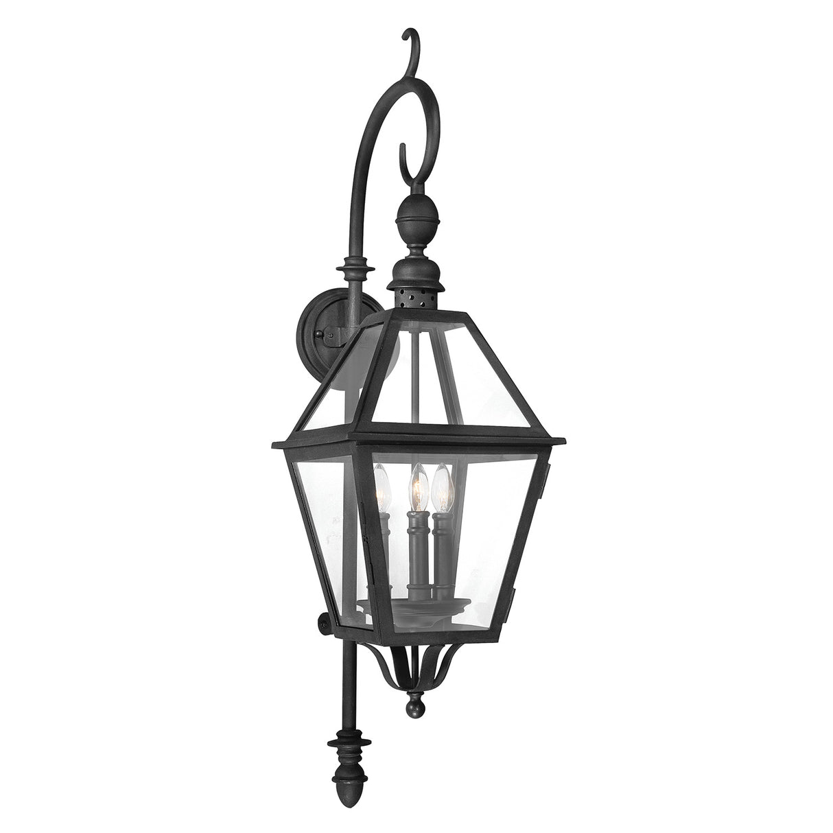 Ashford Outdoor Wall Light, Medium 40" Black