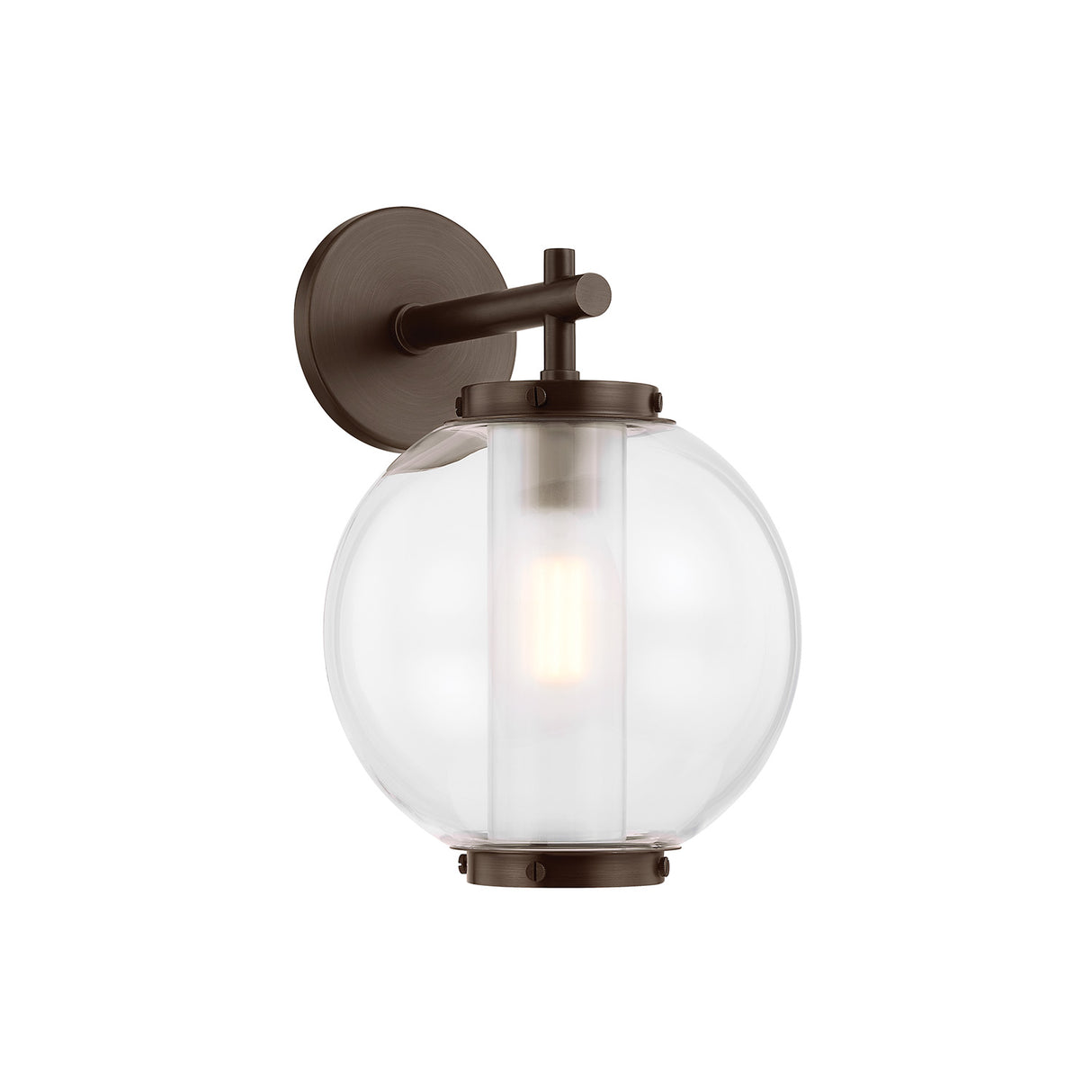 Rogers Outdoor Wall Light, 14" Bronze