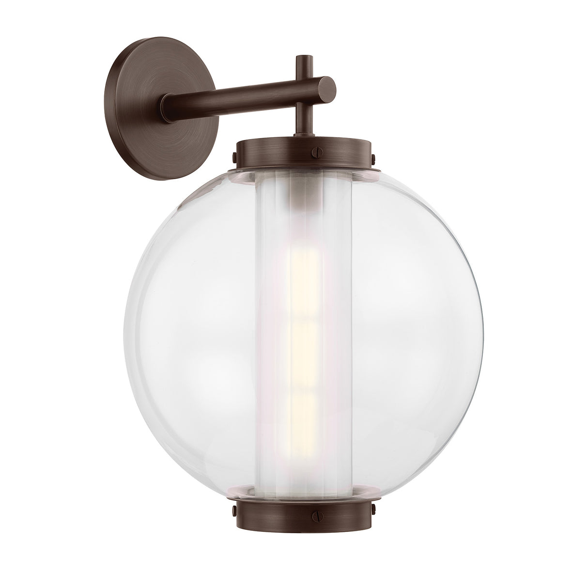 Rogers Outdoor Wall Light, 18" Bronze