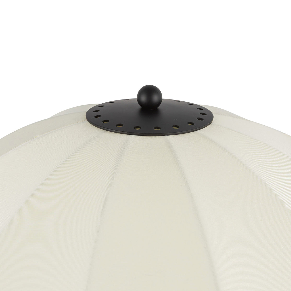 Trudy Table Lamp, Cream with Black Accents