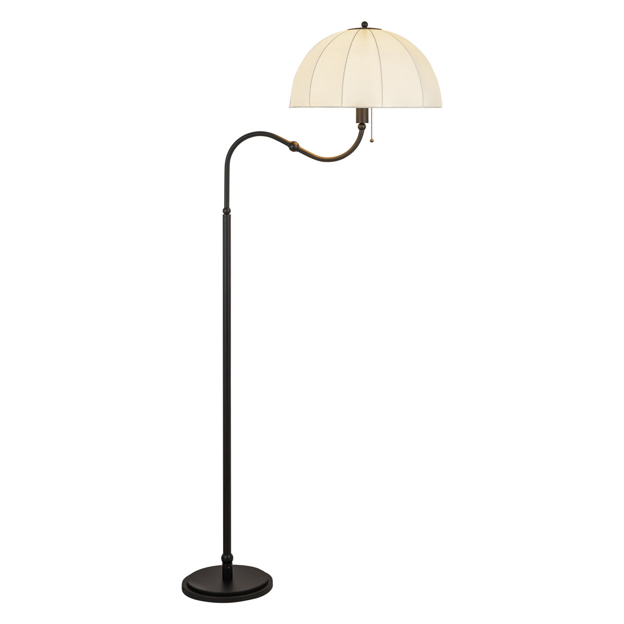 Trudy Floor Lamp, Matte Black