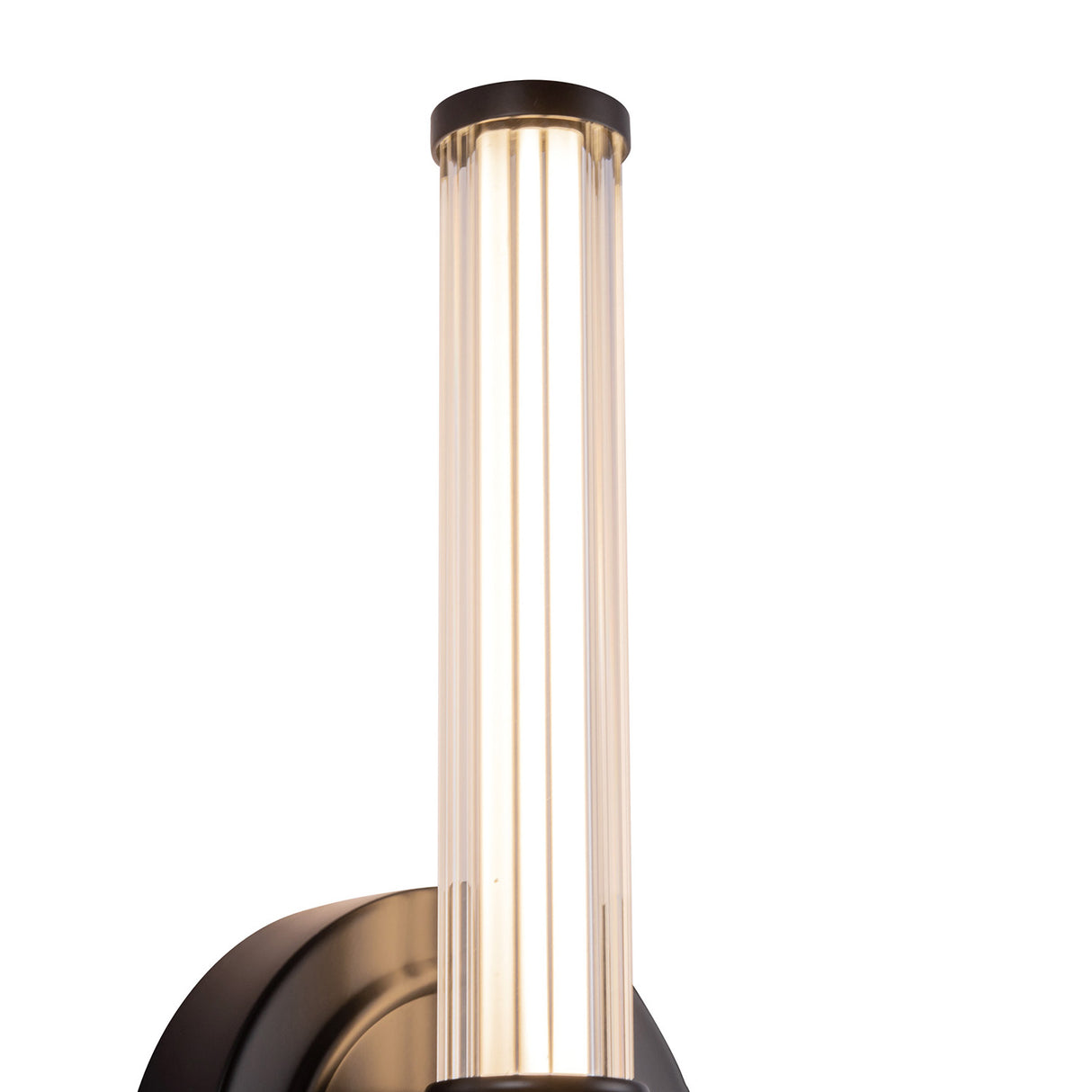 Orville LED Wall Sconce 12", Matte Black