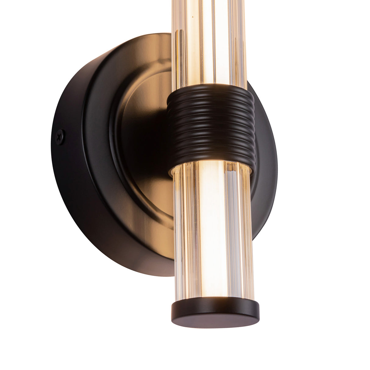Orville LED Wall Sconce 12", Matte Black
