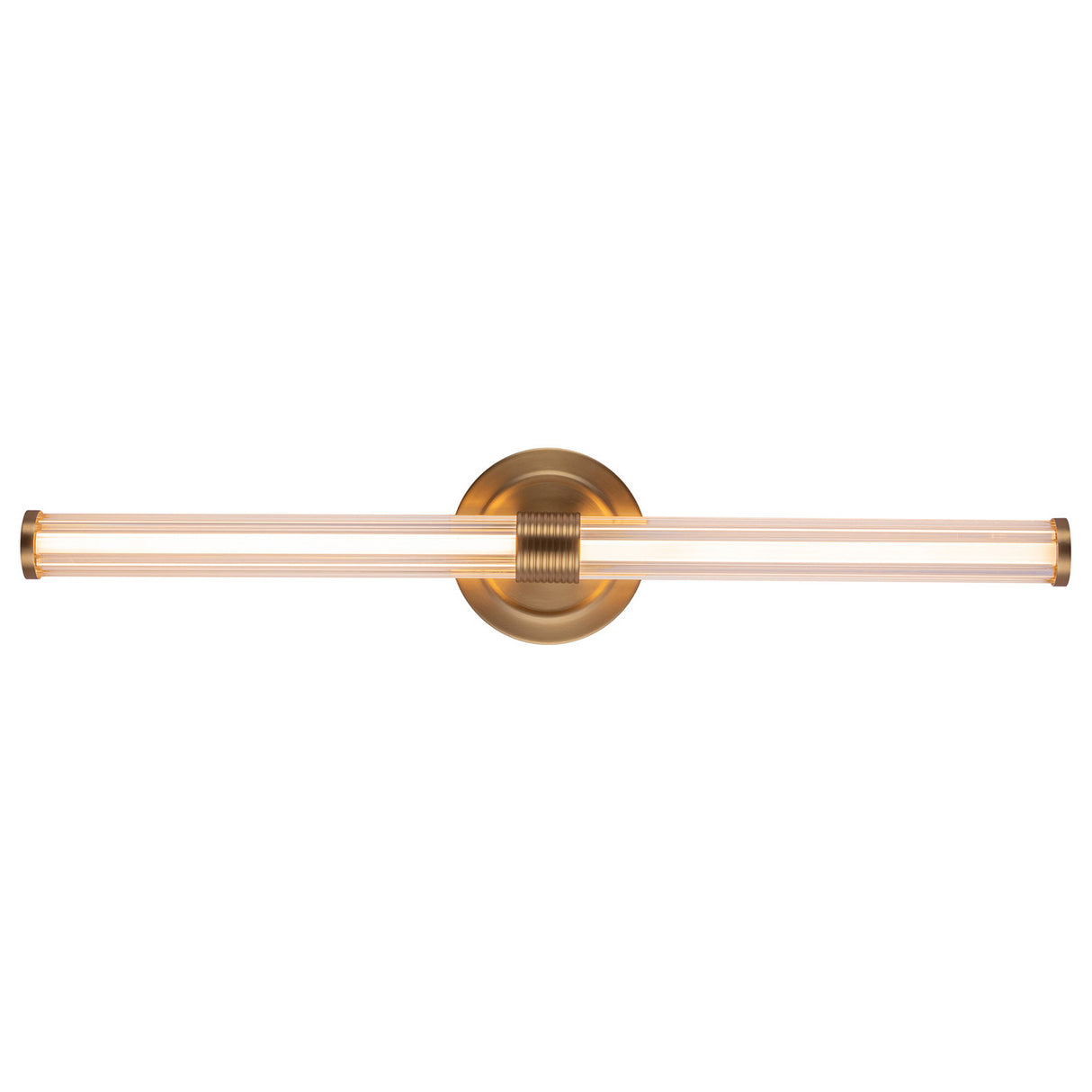 Orville LED Vanity Light 24", Brushed Brass