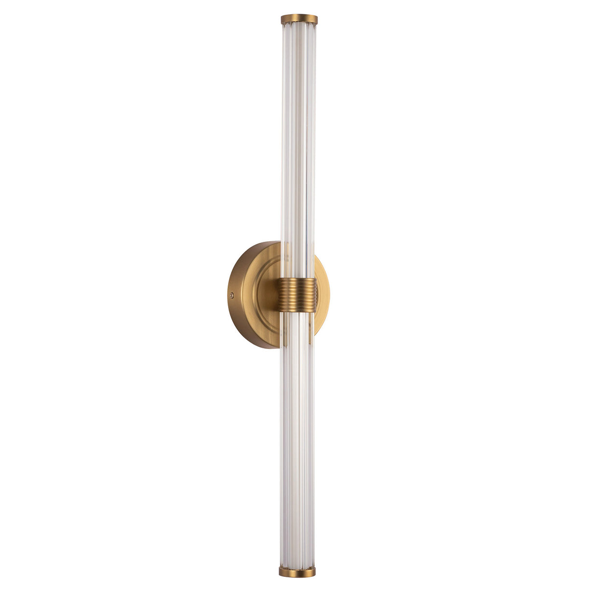 Orville LED Vanity Light 24", Brushed Brass