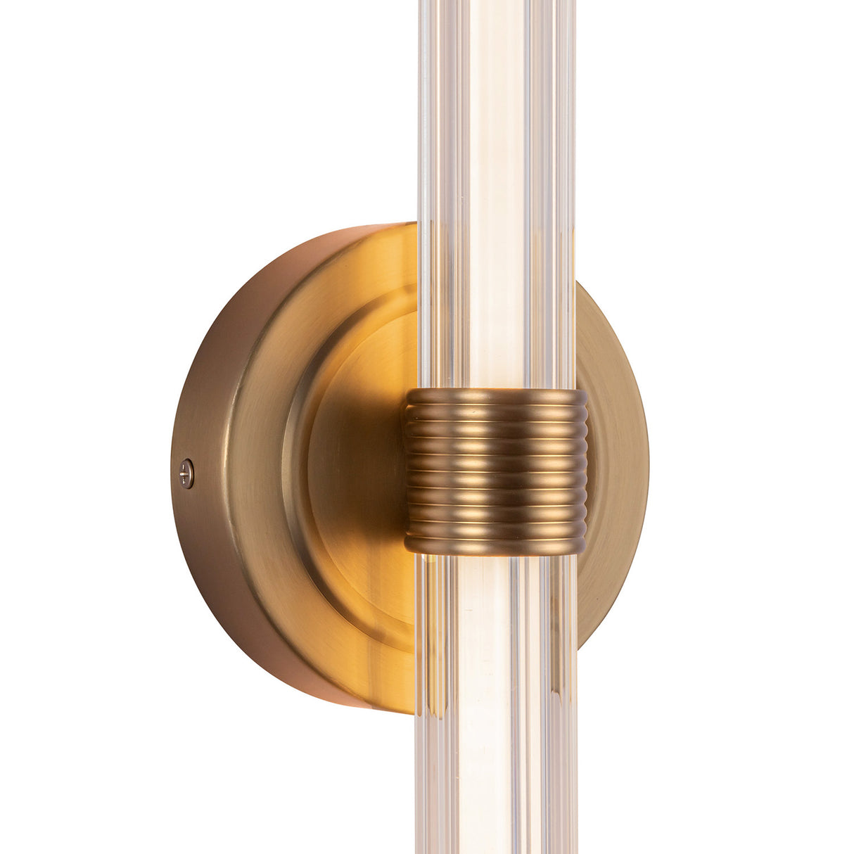 Orville LED Vanity Light 24", Brushed Brass