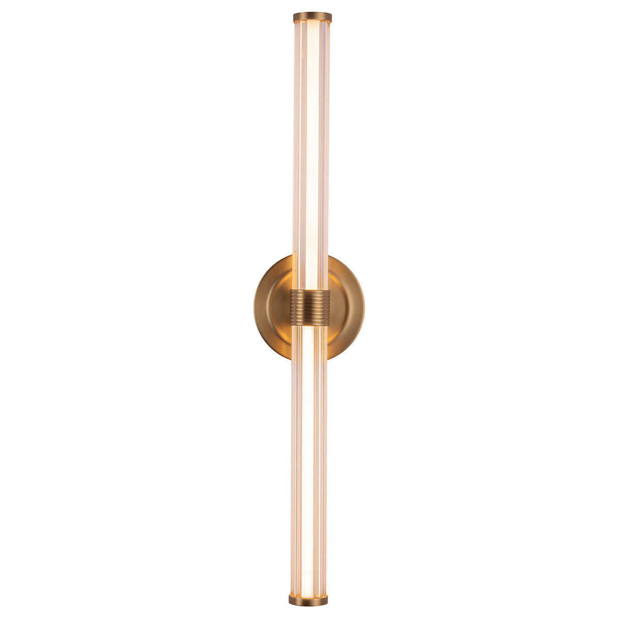Orville LED Vanity Light 24", Brushed Brass