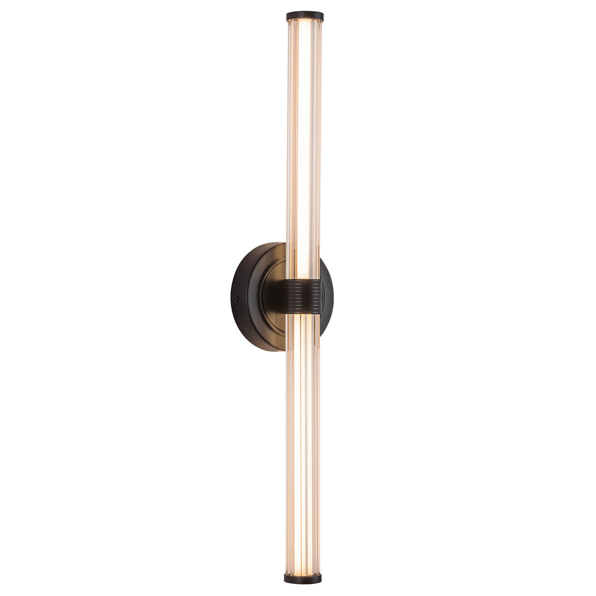 Orville LED Vanity Light 24", Matte Black