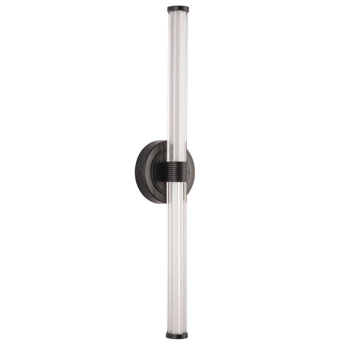 Orville LED Vanity Light 24", Matte Black