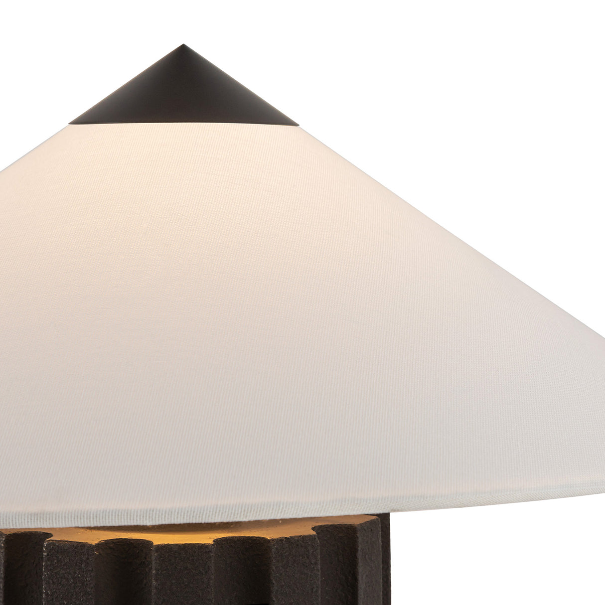 Lee Table Lamp, Textured Black