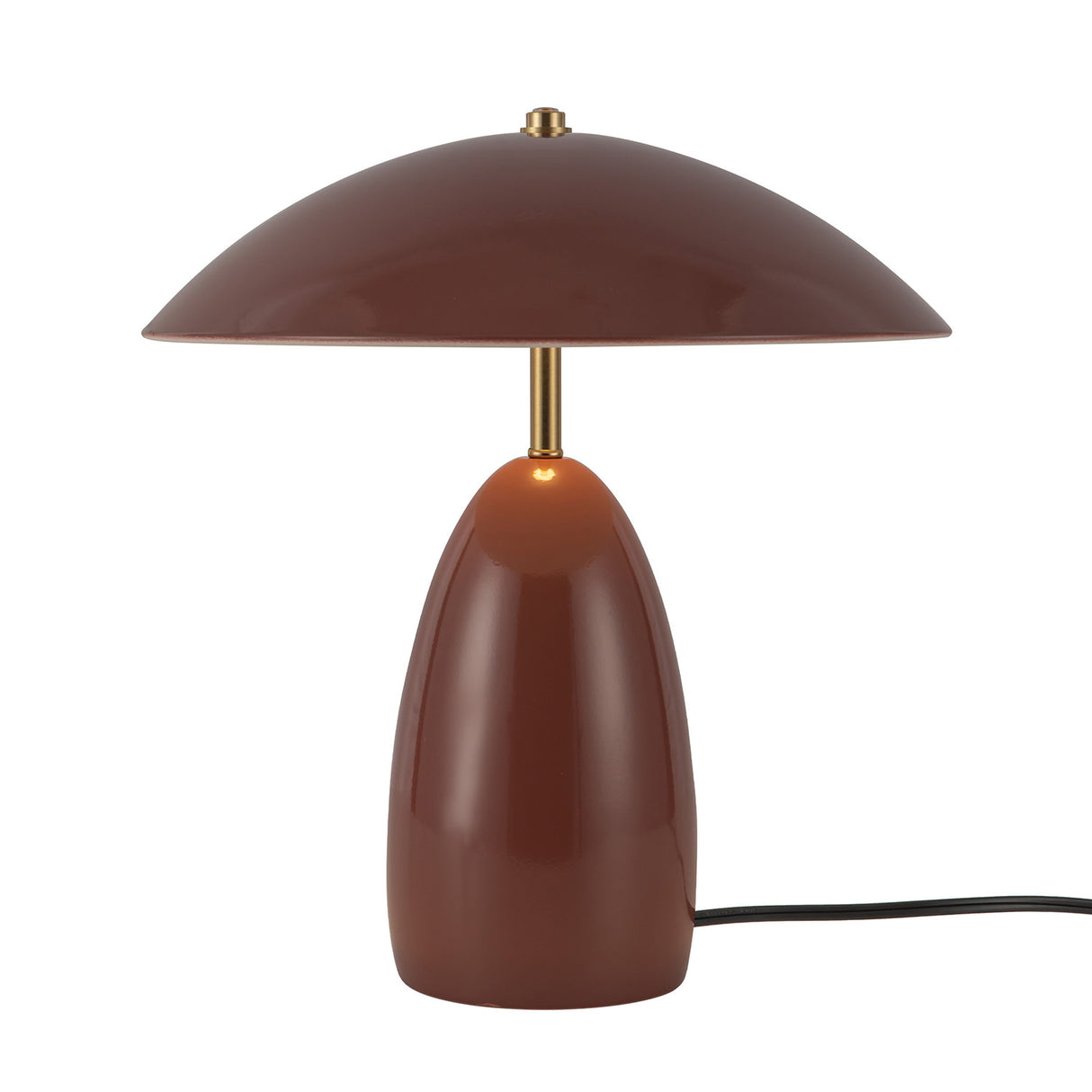 Aubrey LED Table Lamp 14", Maroon