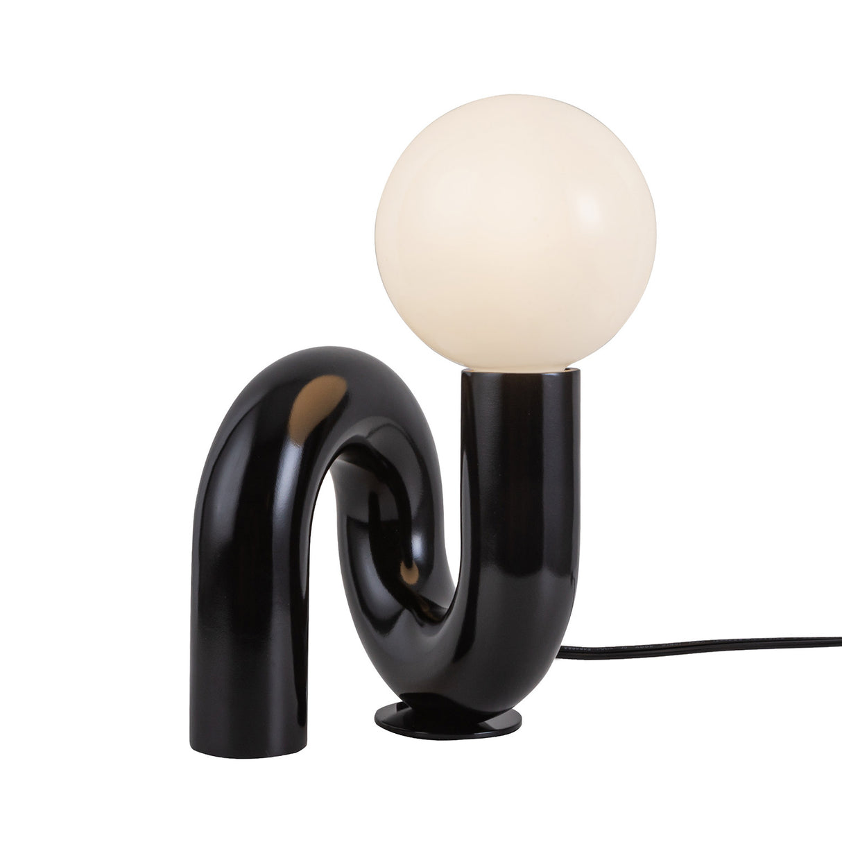 Mimi Petit Table Lamp, Glossy Black