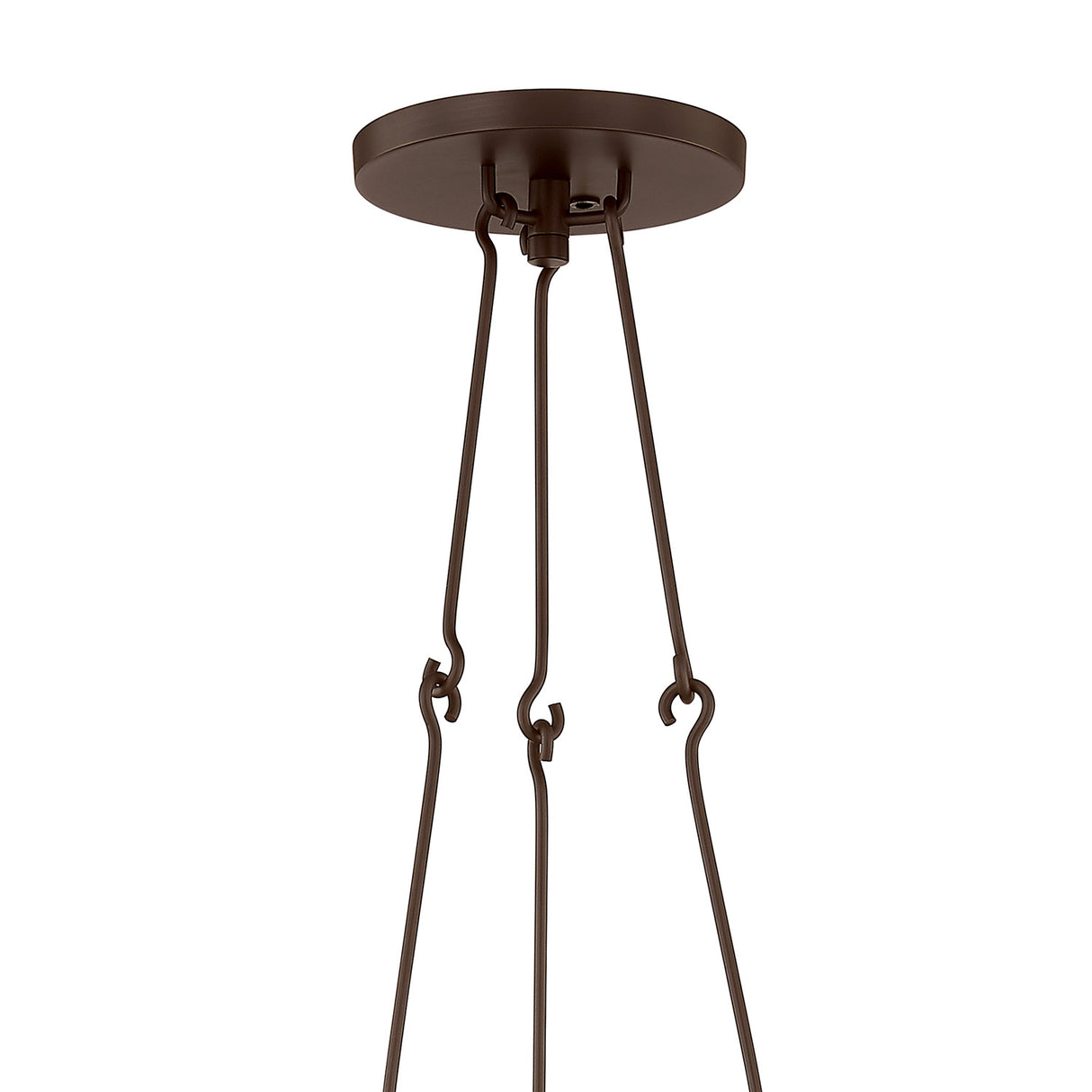 Dawson Pendant 25", Bronze with Linen Shade