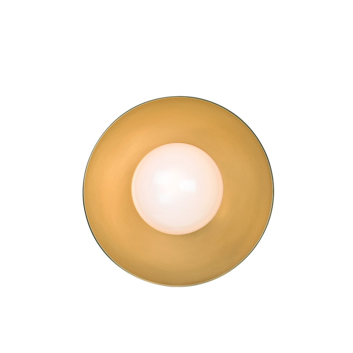 Liam 1 Light Wall Sconce, Aged Brass