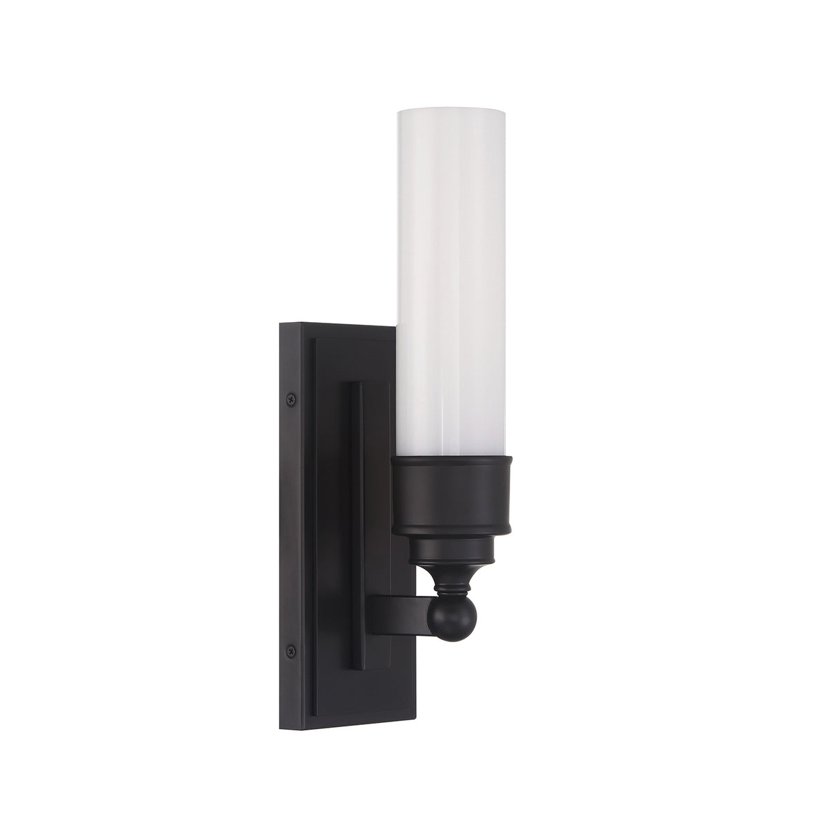 Connor 1 Light Wall Sconce 15", Matte Black