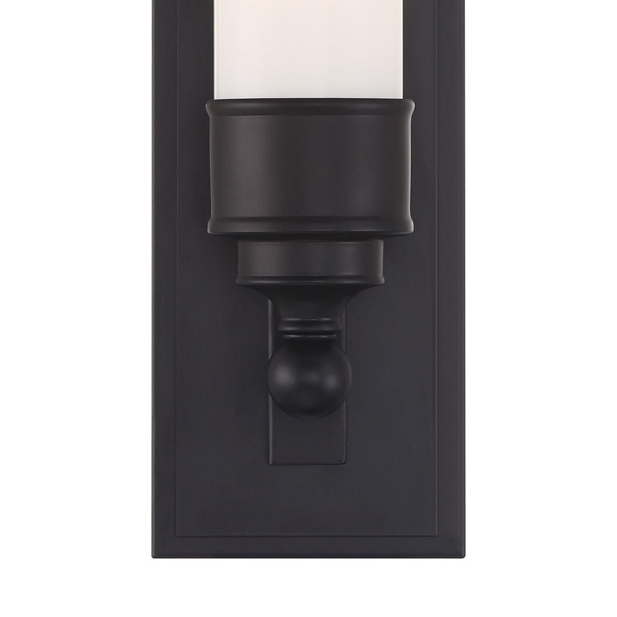 Connor 1 Light Wall Sconce 15", Matte Black