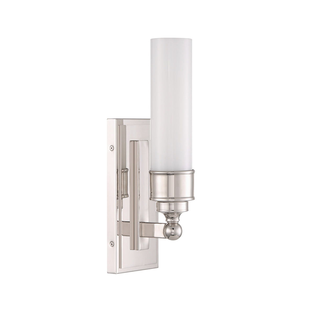 Connor 1 Light Wall Sconce 15", Polished Nickel