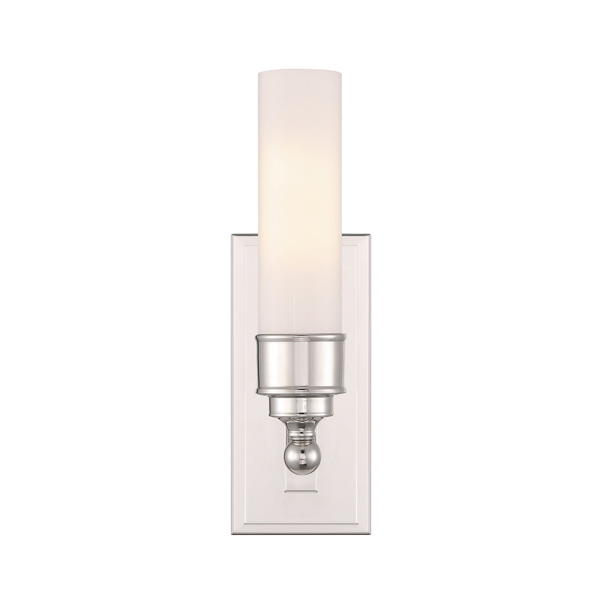 Connor 1 Light Wall Sconce 15", Polished Nickel