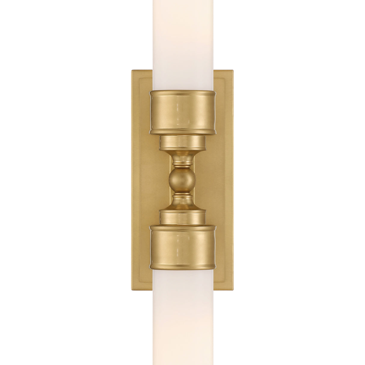Connor 2 Light Wall Sconce 25", Aged Brass