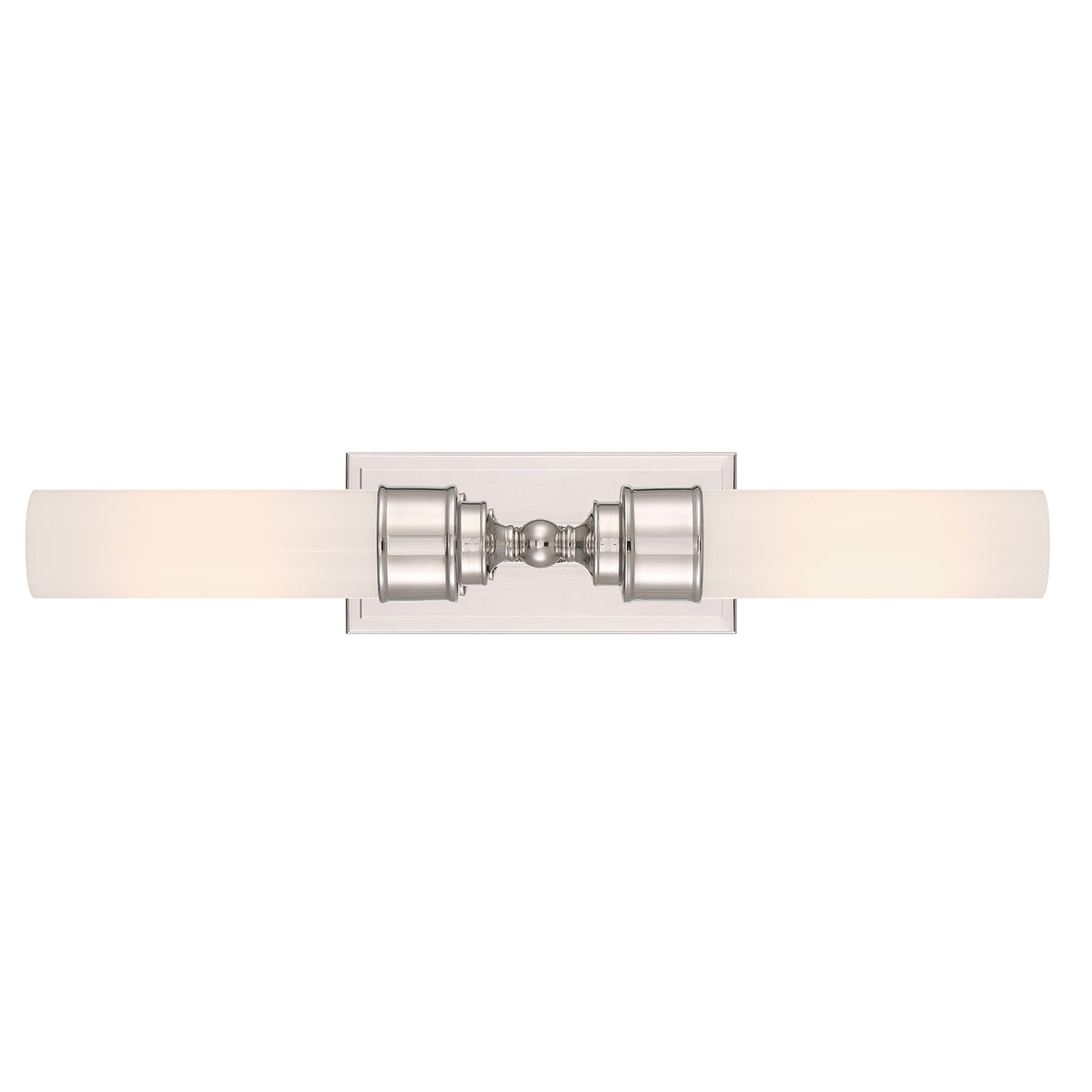 Connor 2 Light Wall Sconce 25", Polished Nickel