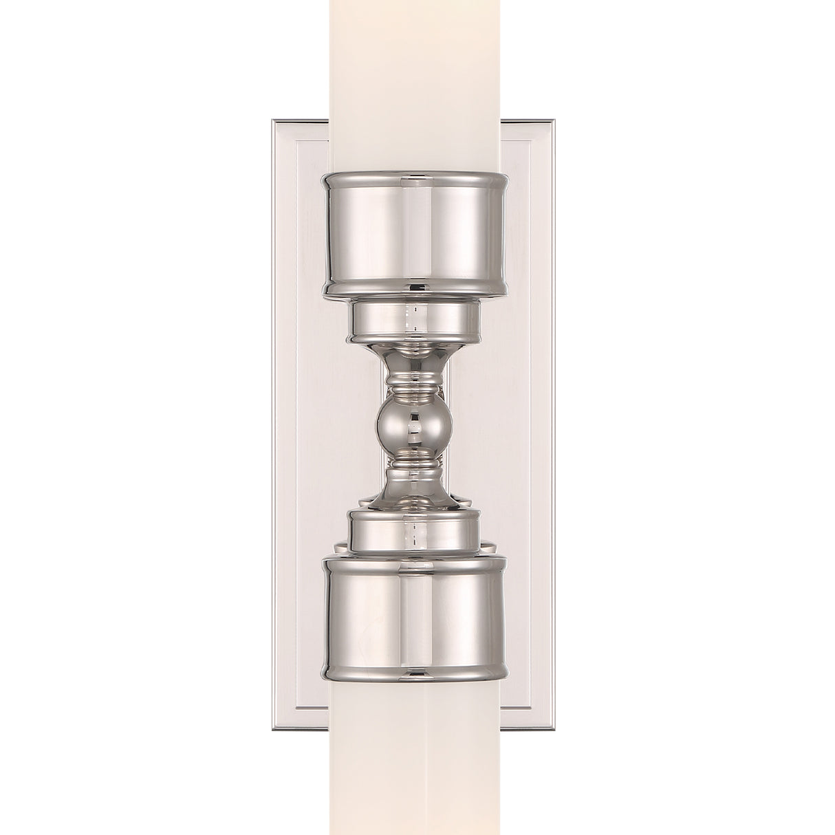 Connor 2 Light Wall Sconce 25", Polished Nickel