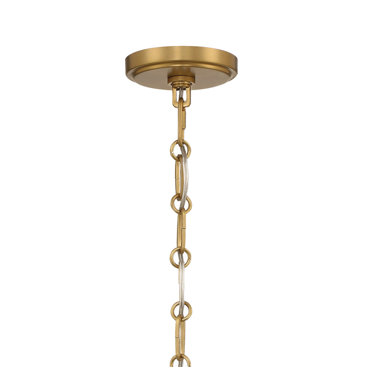 Addison Small Pendant 8", Brass