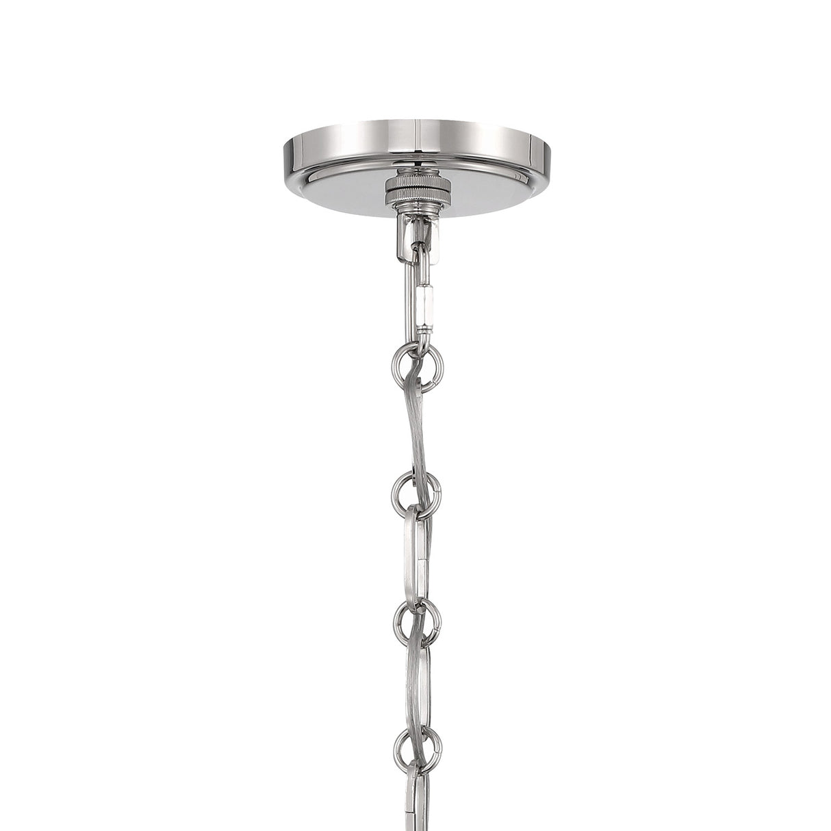 Addison Small Pendant 8", Polished Nickel