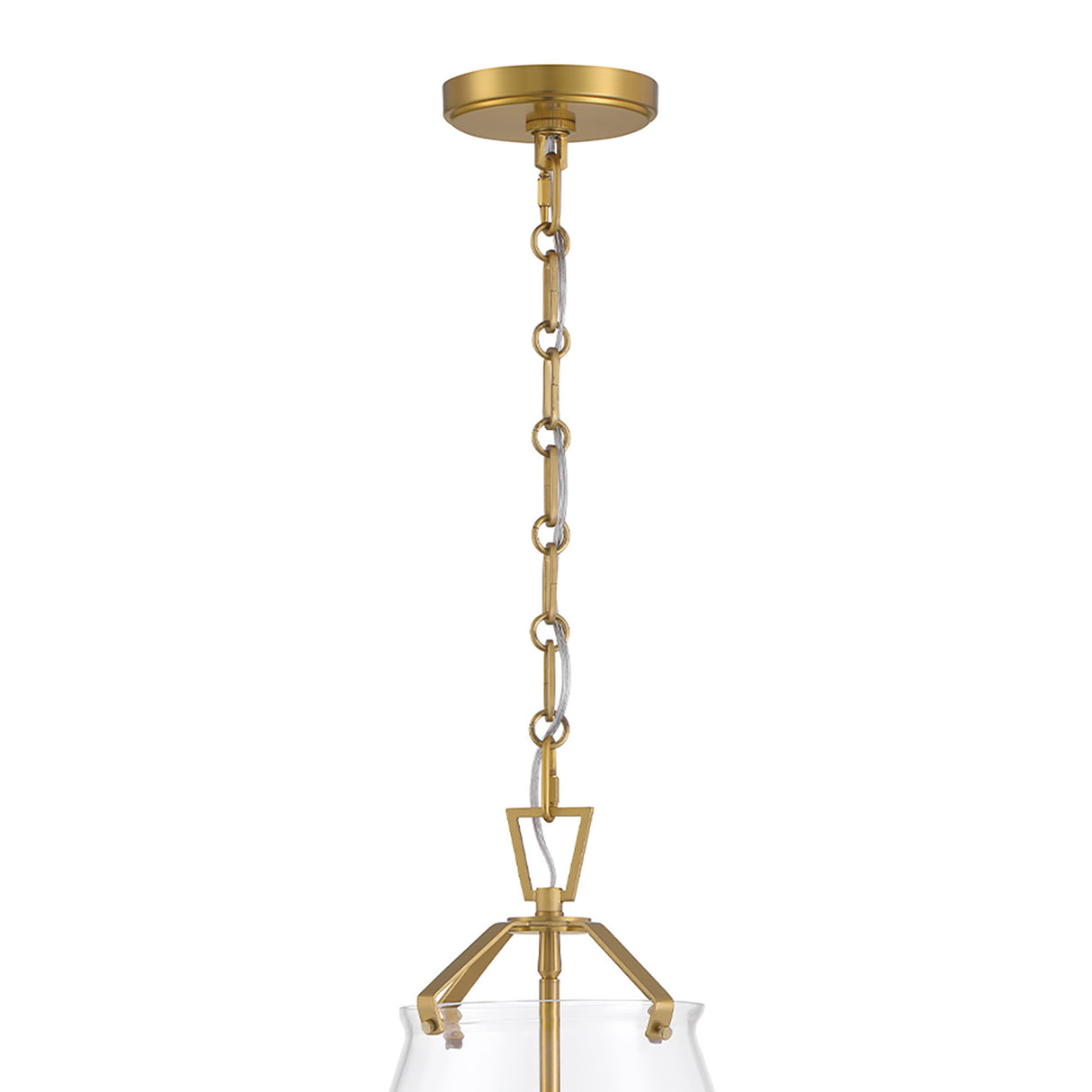 Addison Large Pendant 15", Brass