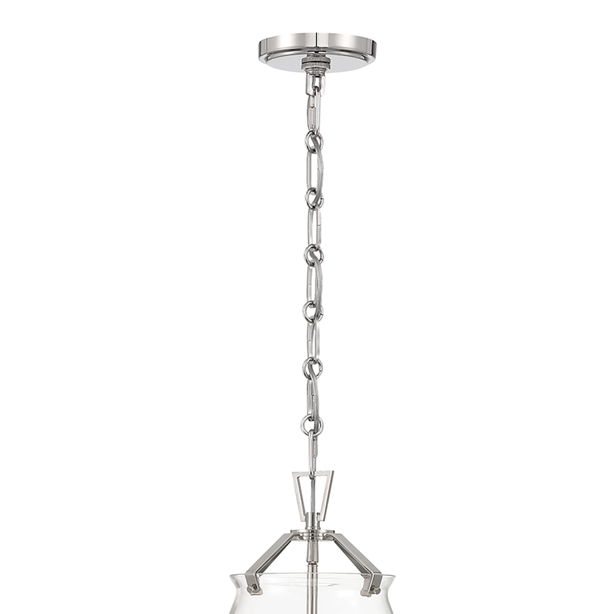 Addison Extra Large Pendant 18", Polished Nickel