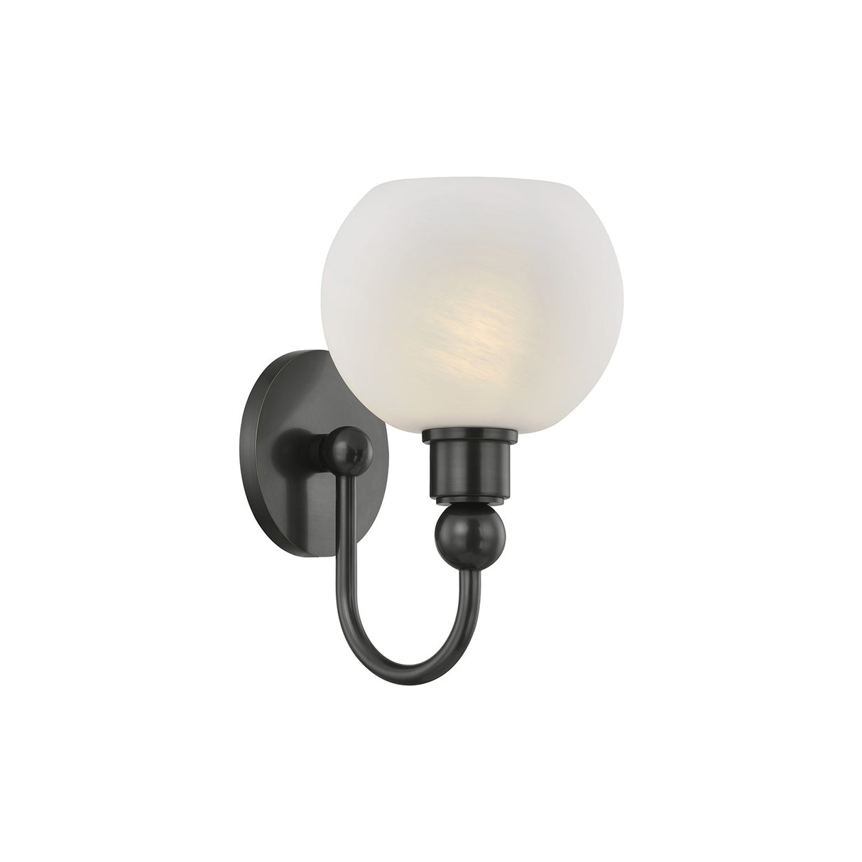 Maya 1 Light Wall Sconce, Old Bronze
