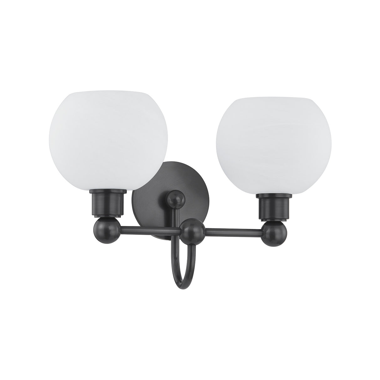 Maya 2 Light Vanity, Old Bronze