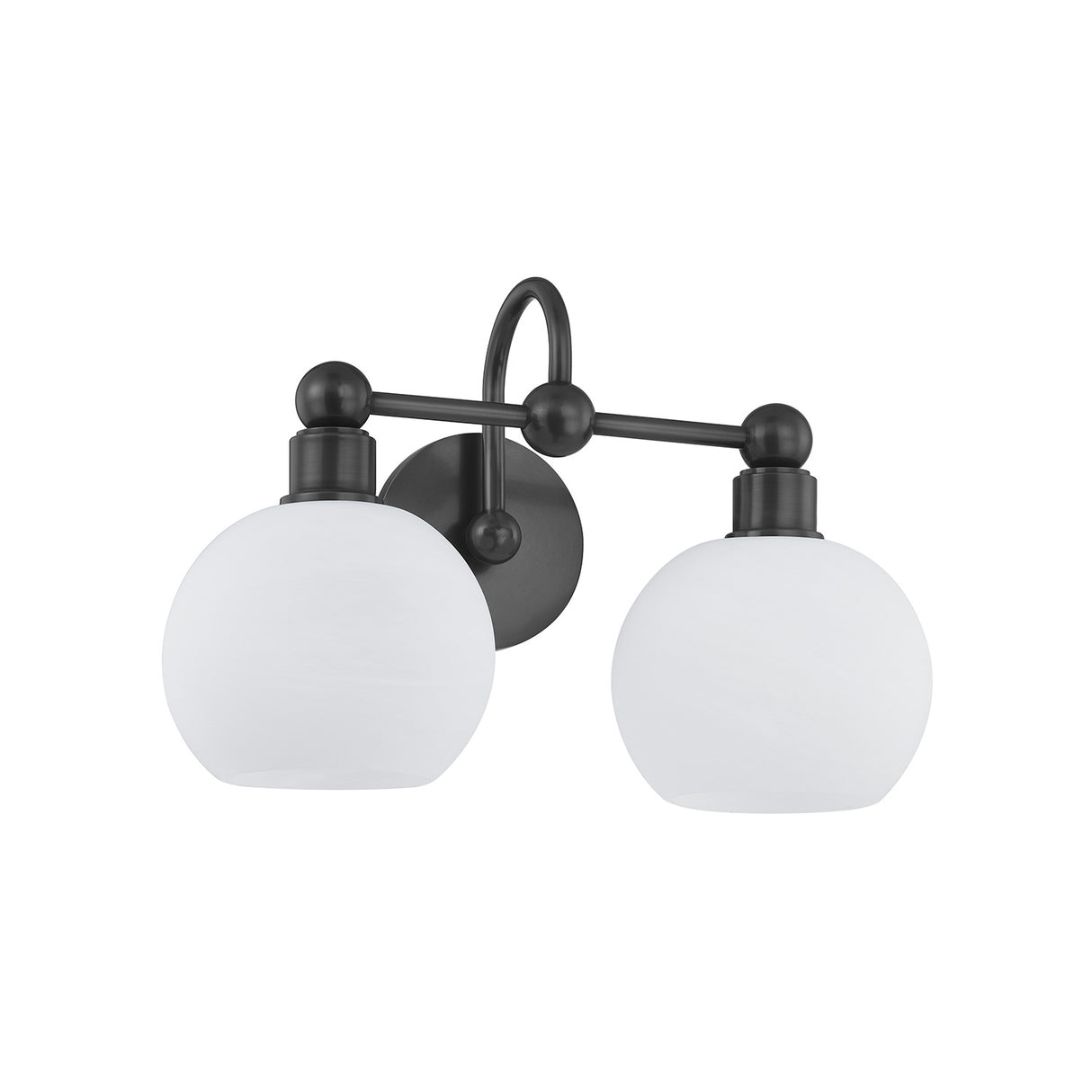 Maya 2 Light Vanity, Old Bronze