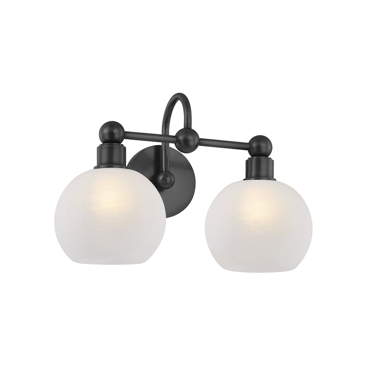 Maya 2 Light Vanity, Old Bronze