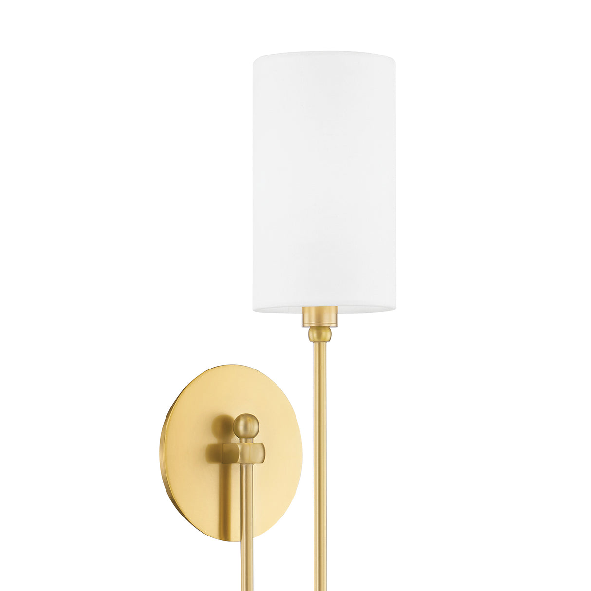 Briar Wall Sconce 24", Aged Brass