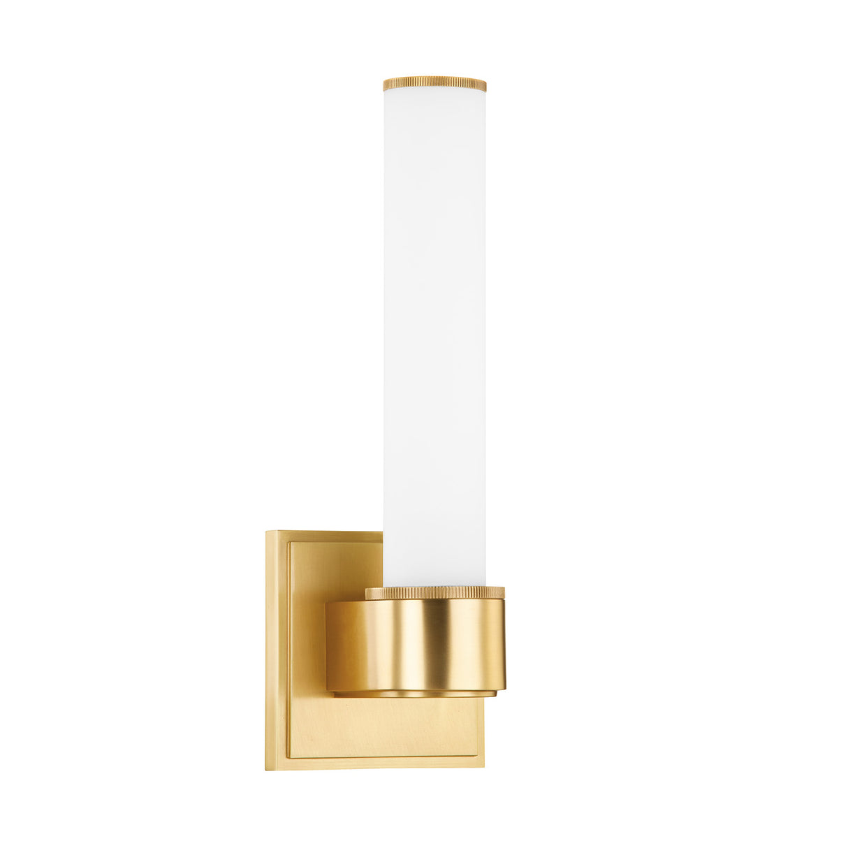 Griffin 1 Light Vanity 12", Aged Brass