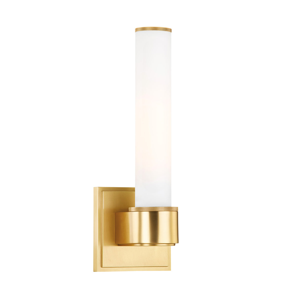 Griffin 1 Light Vanity 12", Aged Brass