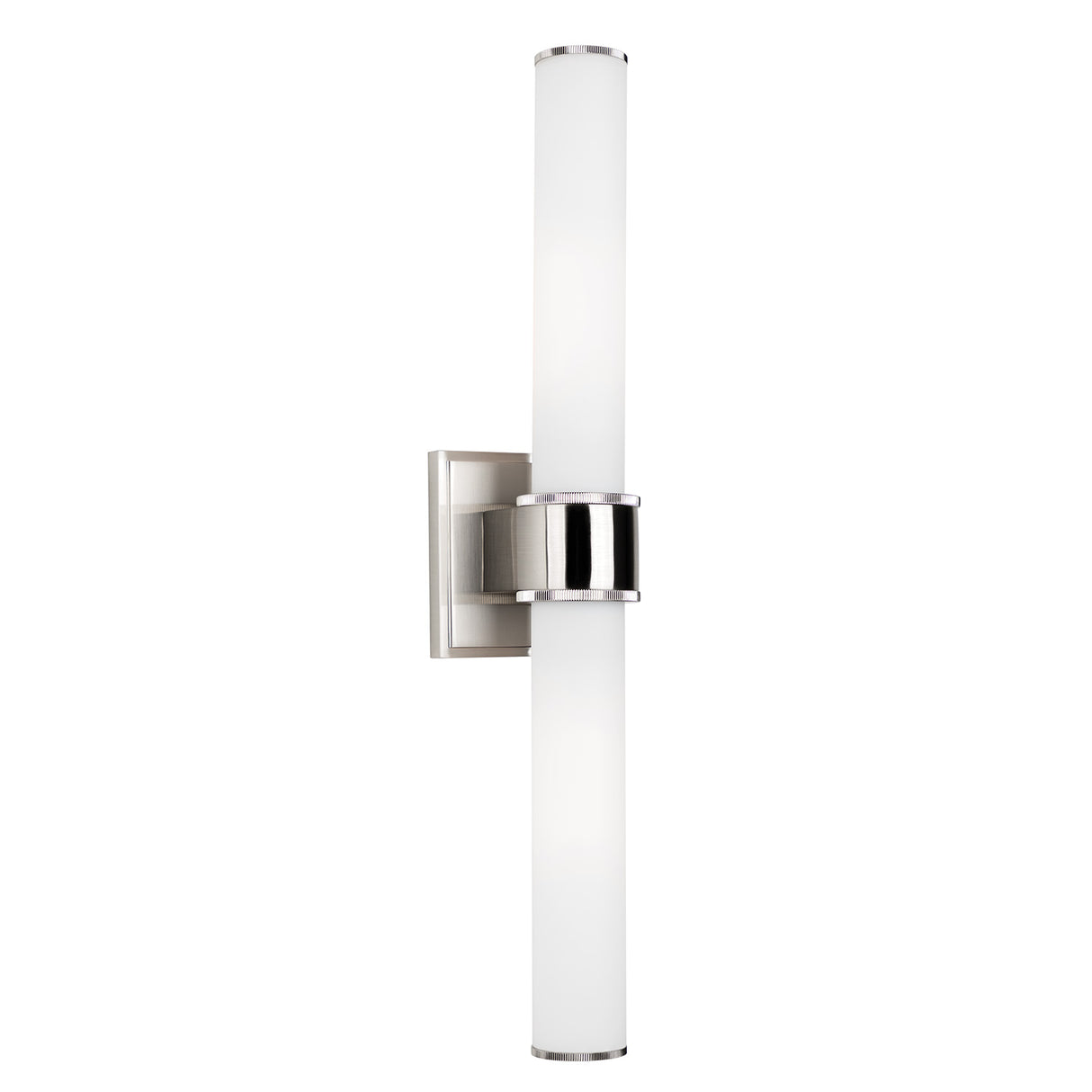 Griffin 2 Light Vanity 20", Satin Nickel