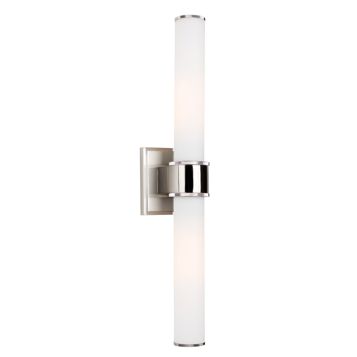 Griffin 2 Light Vanity 20", Satin Nickel