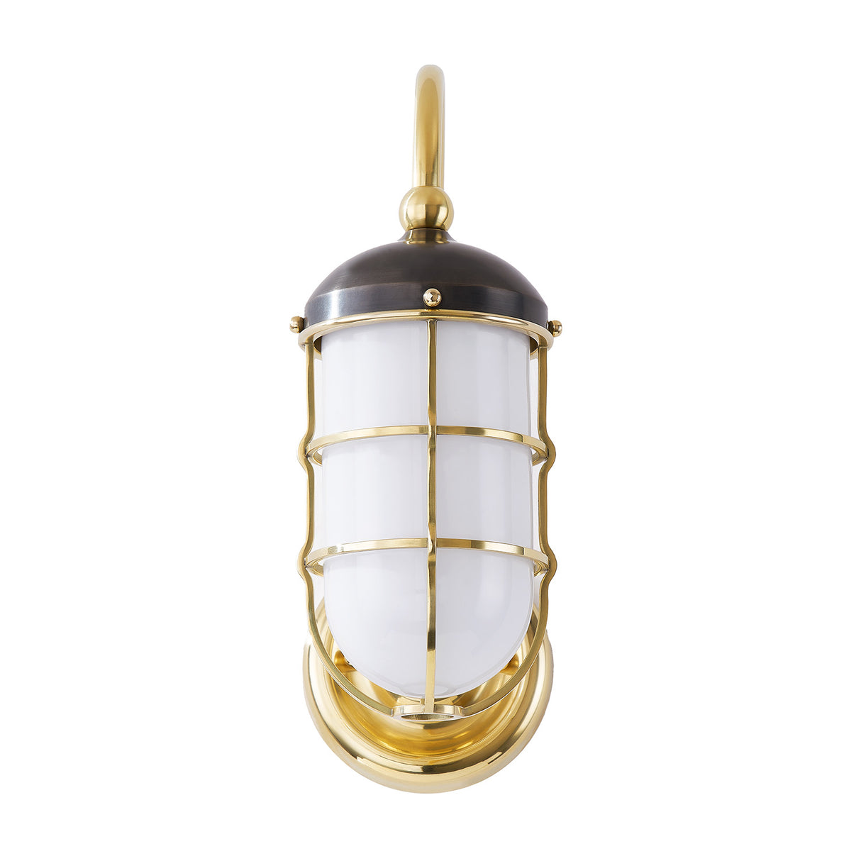 Sawyer Wall Sconce 13", Aged Brass and Distressed Bronze