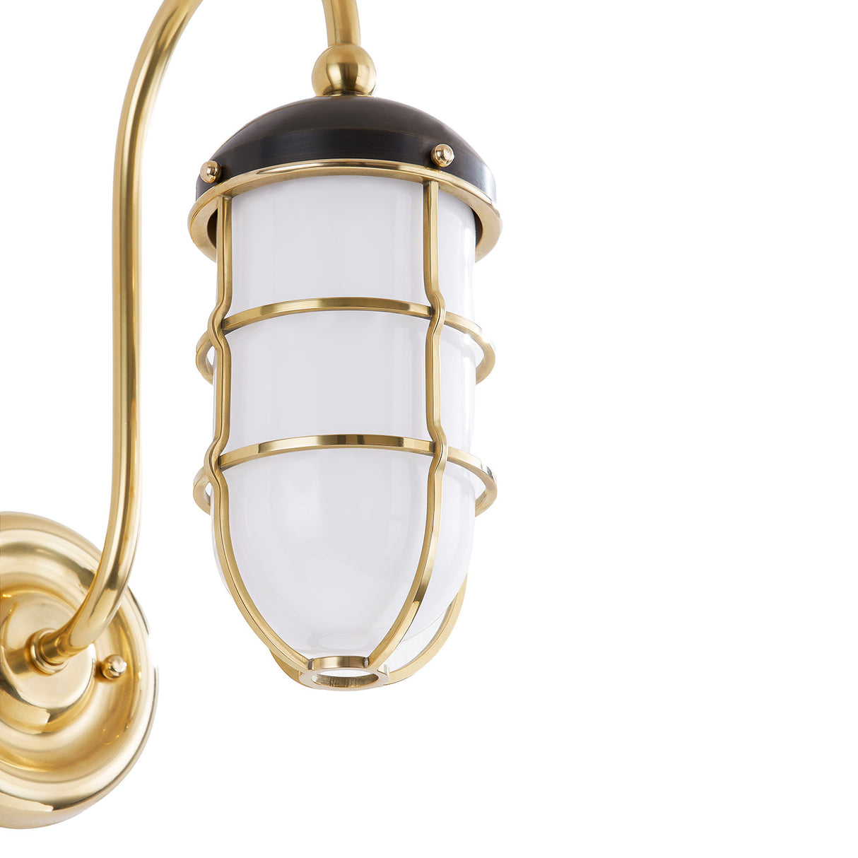 Sawyer Wall Sconce 13", Aged Brass and Distressed Bronze