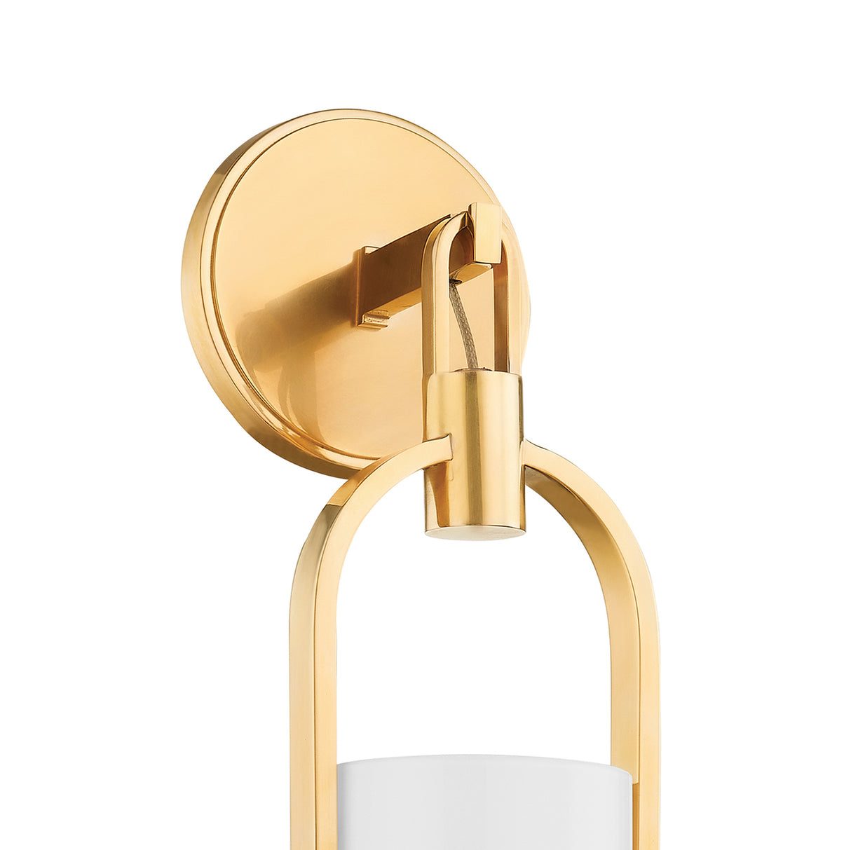 Micah LED Wall Sconce 22", Aged Brass