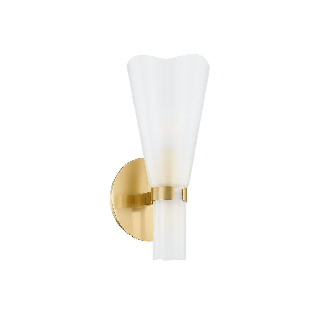 Gwen Wall Sconce 12", Aged Brass