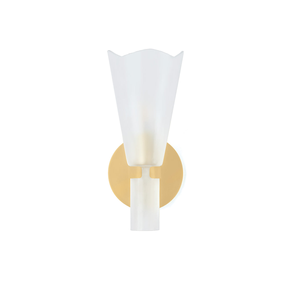 Gwen Wall Sconce 12", Aged Brass