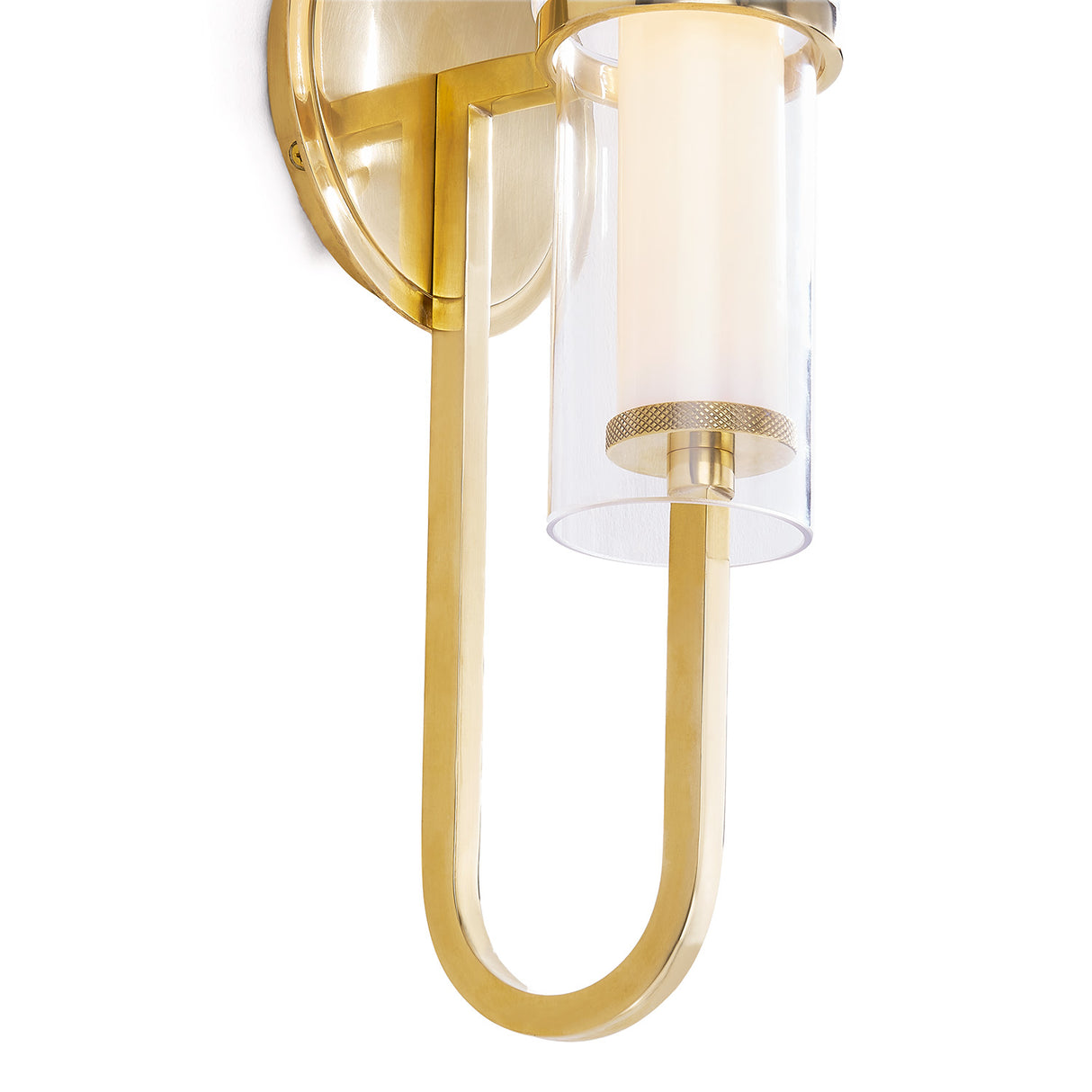 Claire LED Wall Sconce 20", Aged Brass