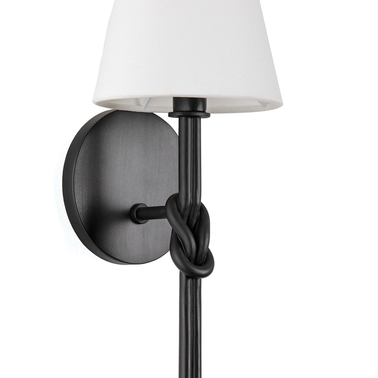 Archer Wall Sconce 24", Aged Iron