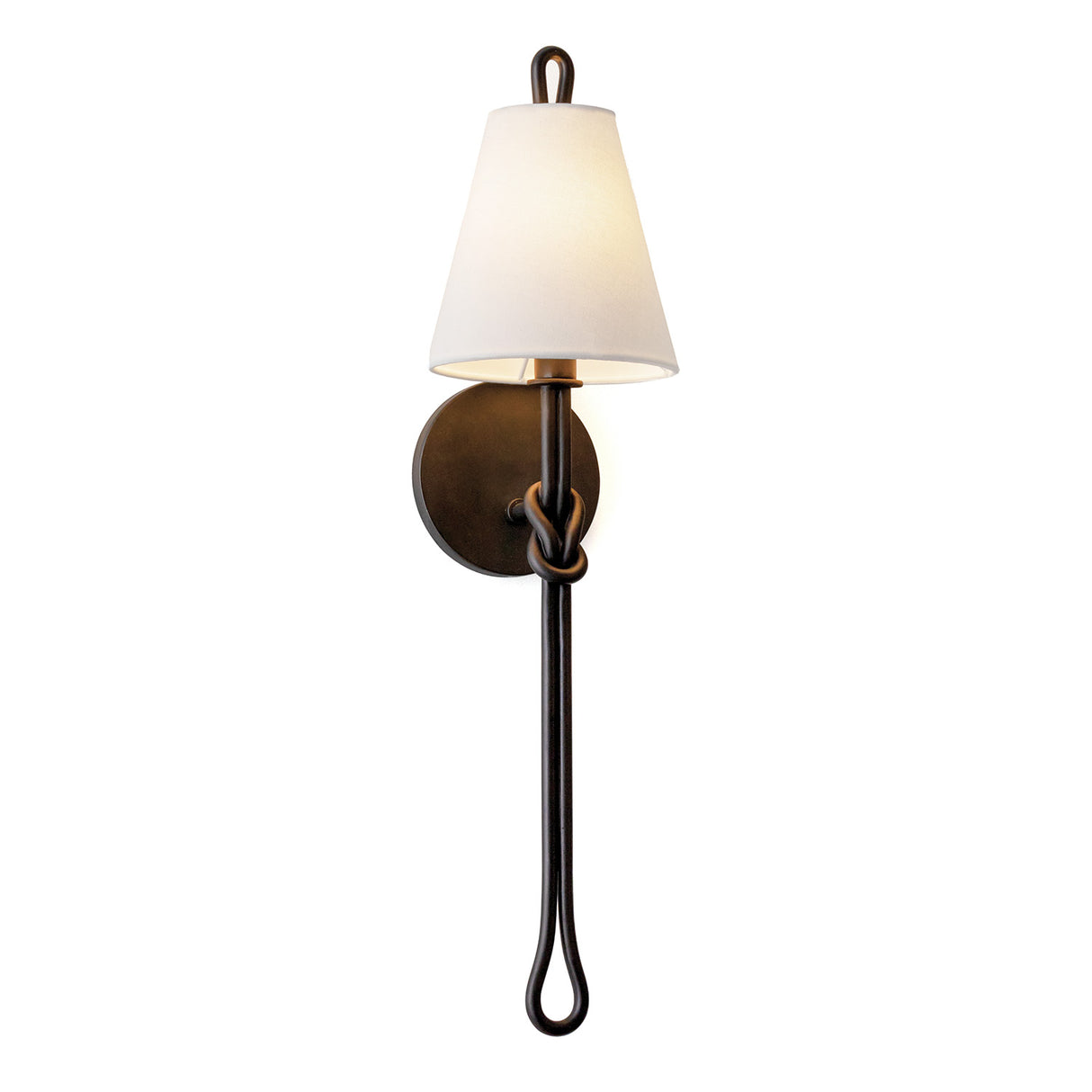 Archer Wall Sconce 24", Aged Iron